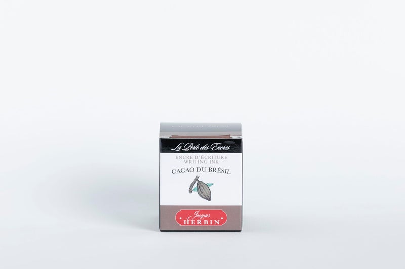 Jacques Herbin Herbin Fountain Pen Ink - 30ml Bottled - Cacao du Bresil - Image 3
